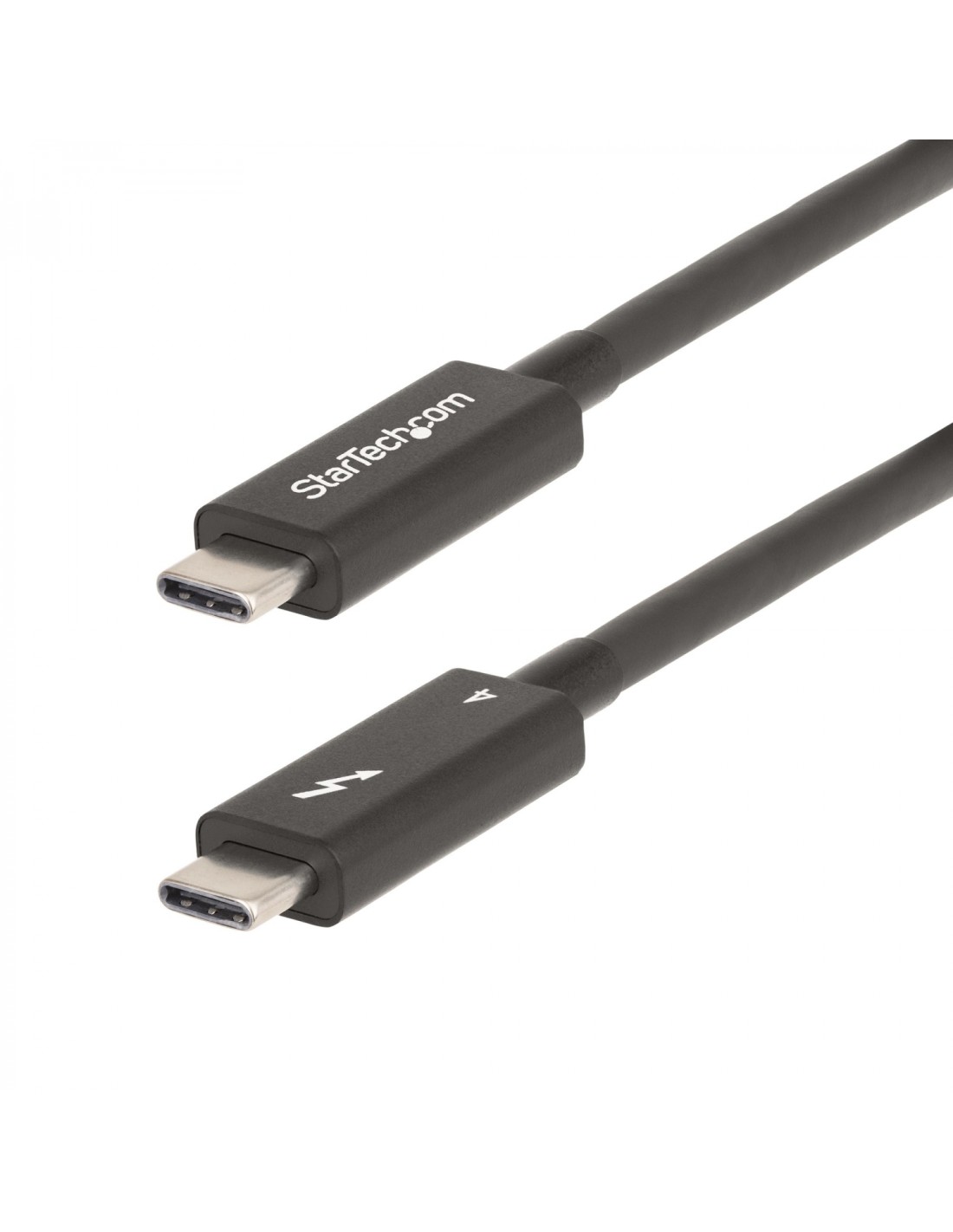 StarTech.com A40G2MB-TB4-CABLE cable Thunderbolt 2 m 40 Gbit/s Negro