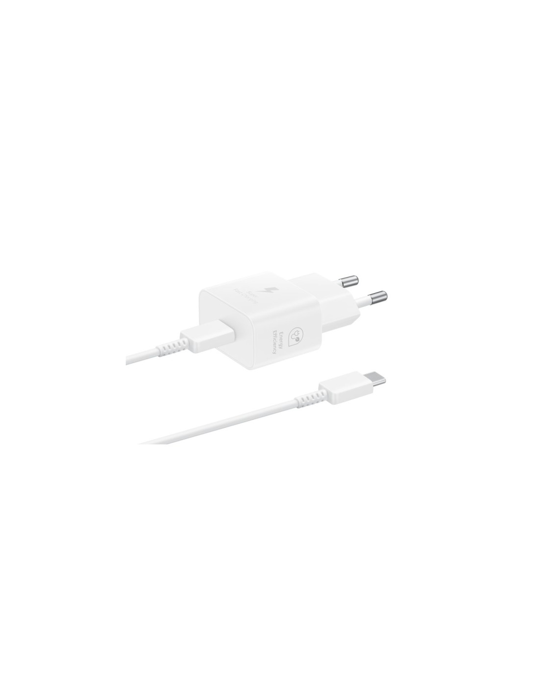 Samsung EP-T2510 Cargador para Smartphone Carga Rápida 25W Blanco con Cable