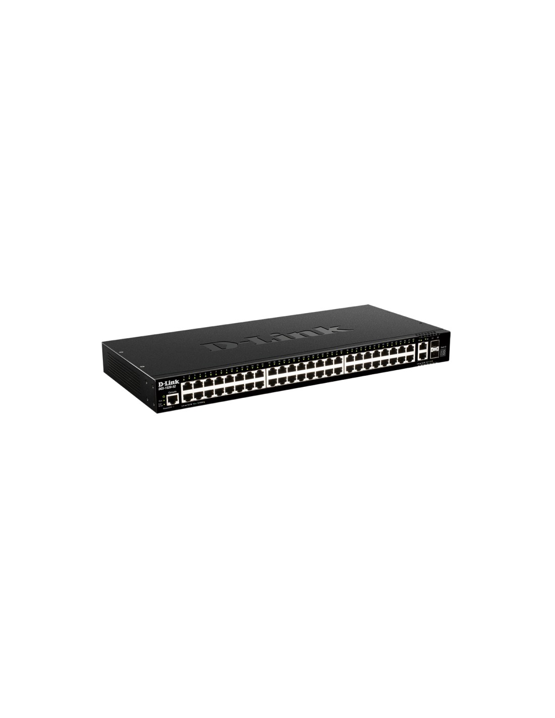 D-Link DGS-1520-52/E switch Gestionado L3 10G Ethernet (100/1000/10000) 1U Negro