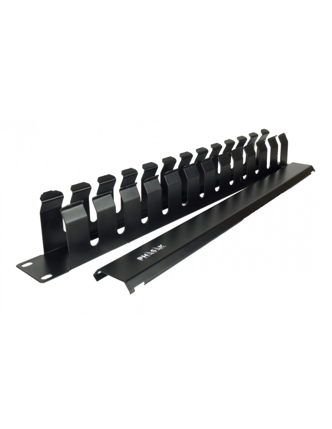 Phasak Guiacables con cepillo para Rack de 19" 1U - PA 5095