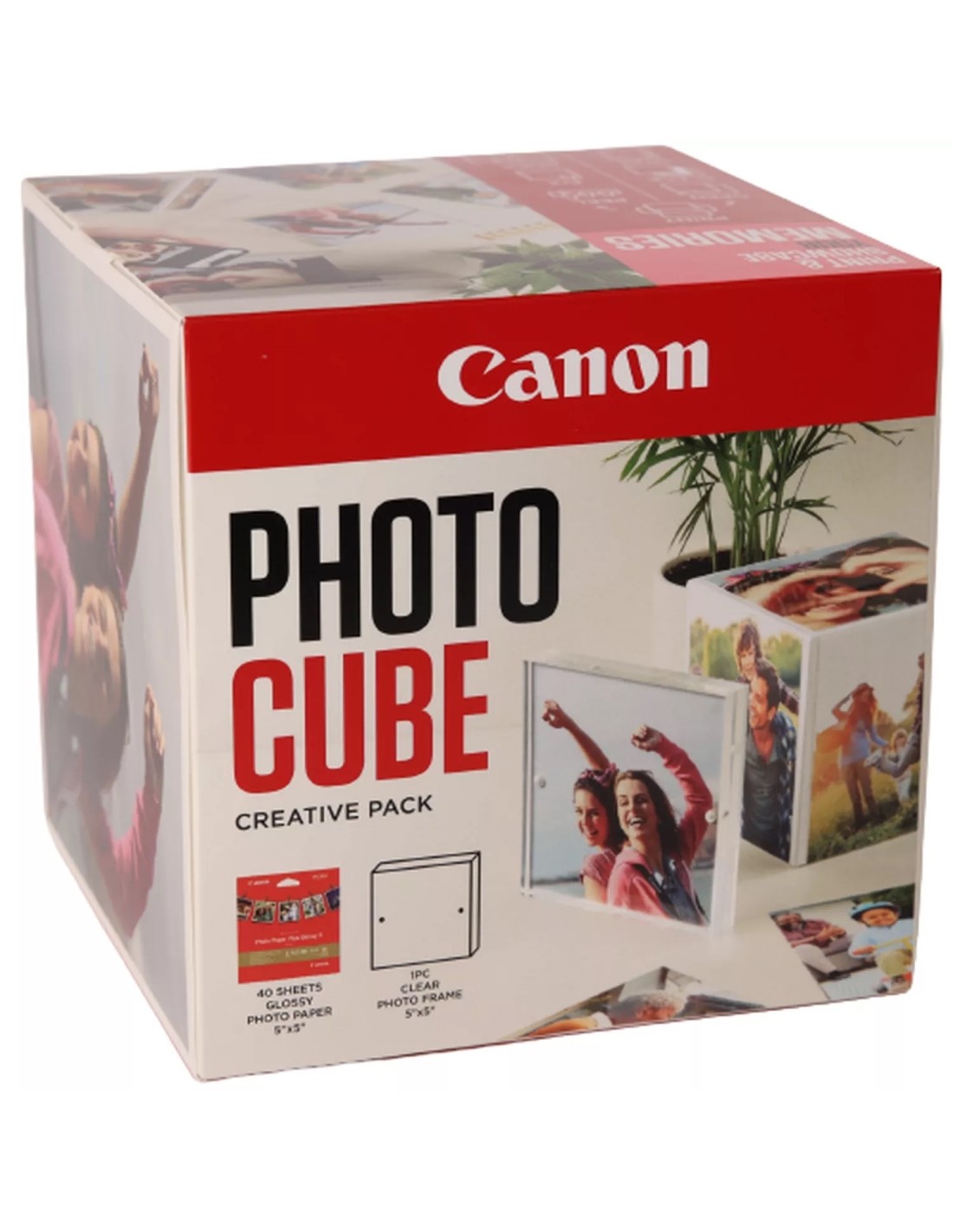 Canon 2311B075 papel fotográfico Rosa Brillo