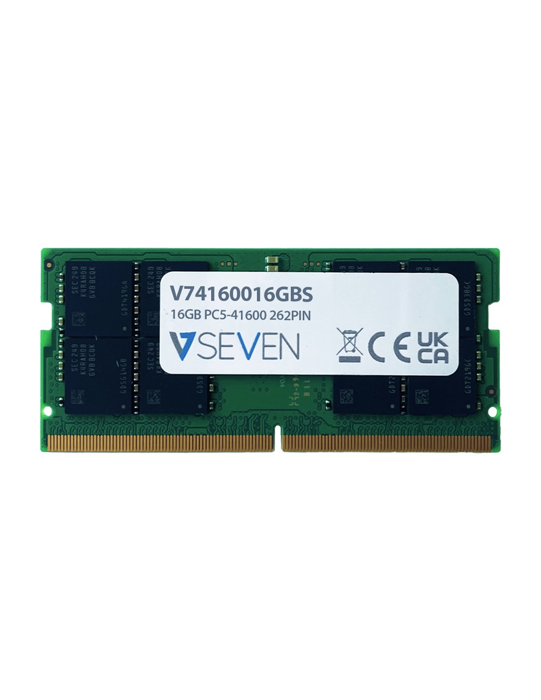 V7 V74160016GBS módulo de memoria 16 GB 1 x 16 GB DDR5 5200 MHz