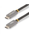 StarTech.com Cable de 1m USB4 - Cable USB-C Certificado por USB-IF - Cable USB Tipo C - 40Gbps - Power Delivery PD de 100W - 8K 