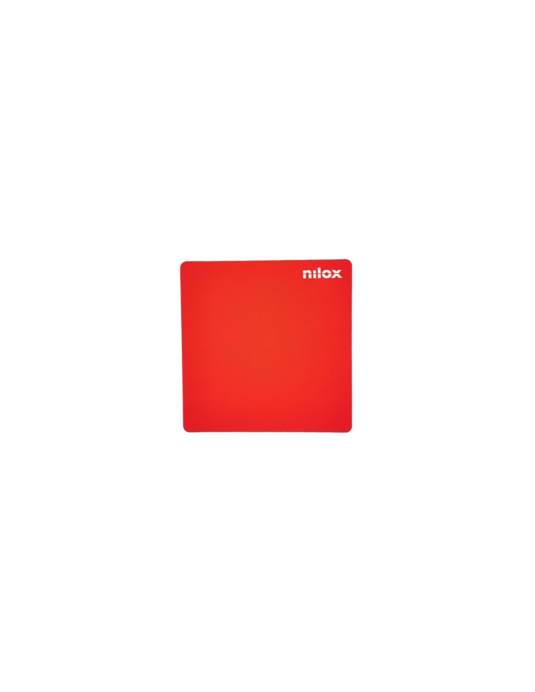 Nilox Alfombrilla para ratones, Roja