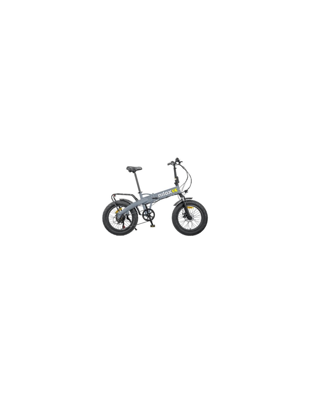 Nilox J4 Plus Gris, Blanco, Amarillo Aluminio 50,8 cm (20") 24 kg Litio