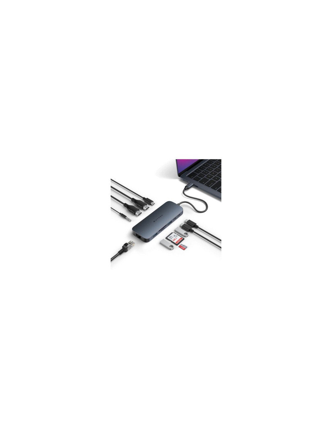 Targus HD4006GL base para portátil y replicador de puertos USB 3.2 Gen 2 (3.1 Gen 2) Type-C Negro