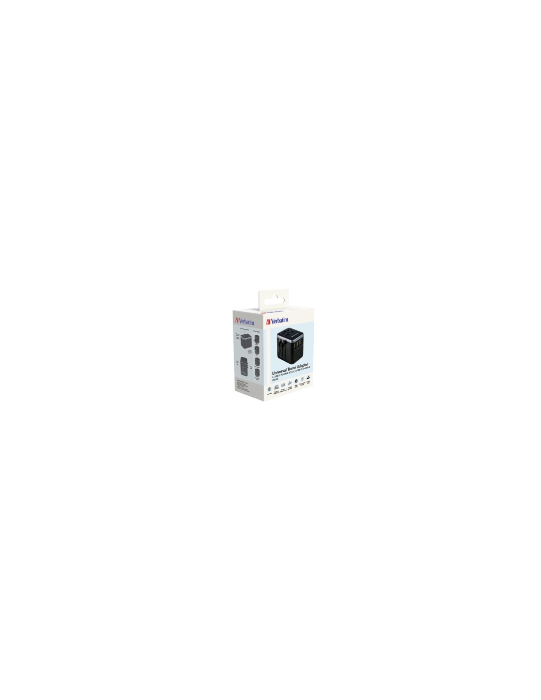 Verbatim 49546 adaptador de enchufe eléctrico Universal