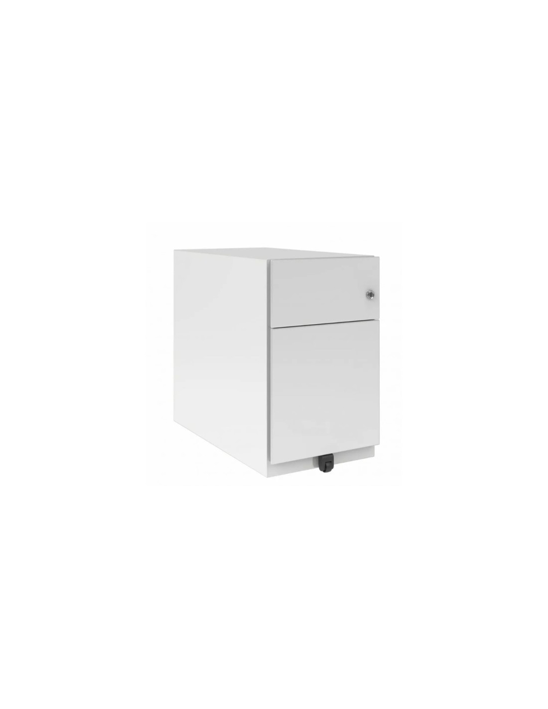 Cajonera NOTE Bisley  1 cajones plano  y un cajón archivo Móvil 49,5H gris