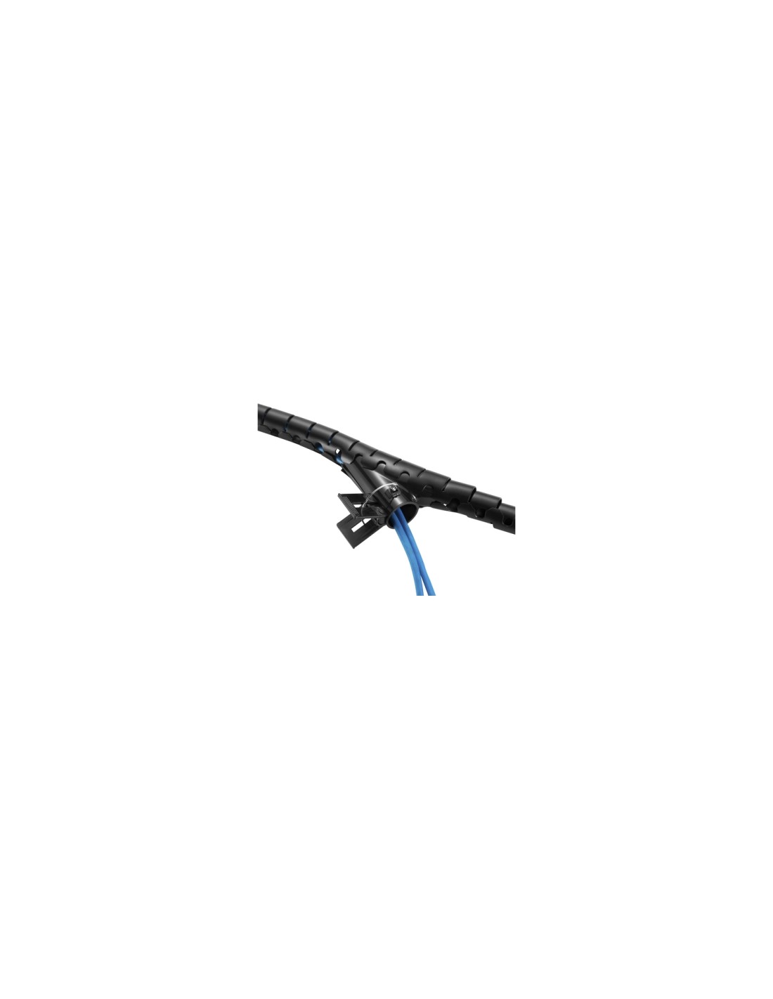 Equip 650868 organizador de cables Escritorio Pasacables Negro