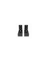 Gembird WM-SB-01 soporte de altavoz Pared Acrilonitrilo butadieno estireno (ABS), Acero Negro