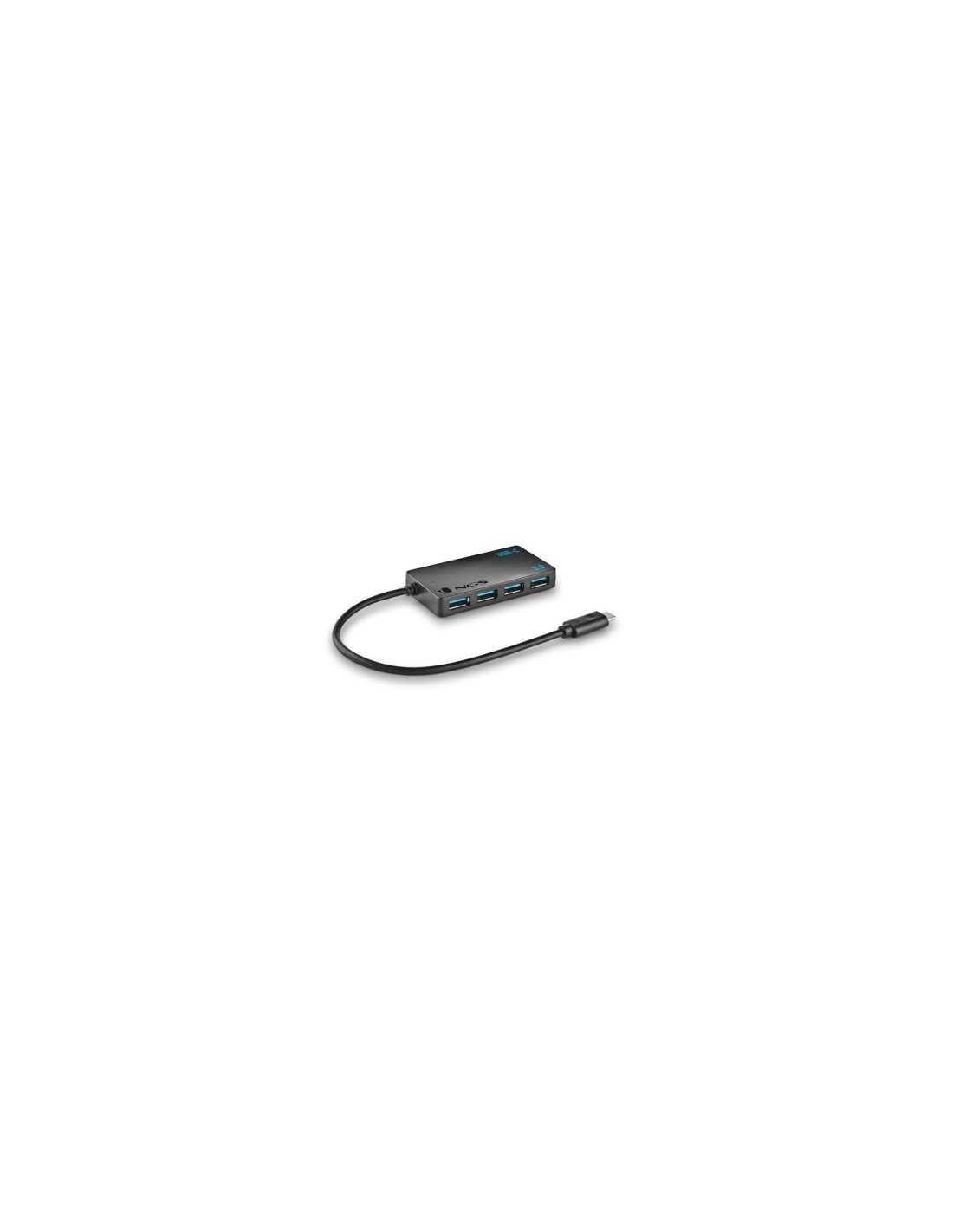 NGS WONDER IHUB4 USB 3.2 Gen 1 (3.1 Gen 1) Type-A 480 Mbit/s Negro