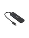 Equip 128964 hub de interfaz USB 3.2 Gen 1 (3.1 Gen 1) Type-C 5000 Mbit/s Negro