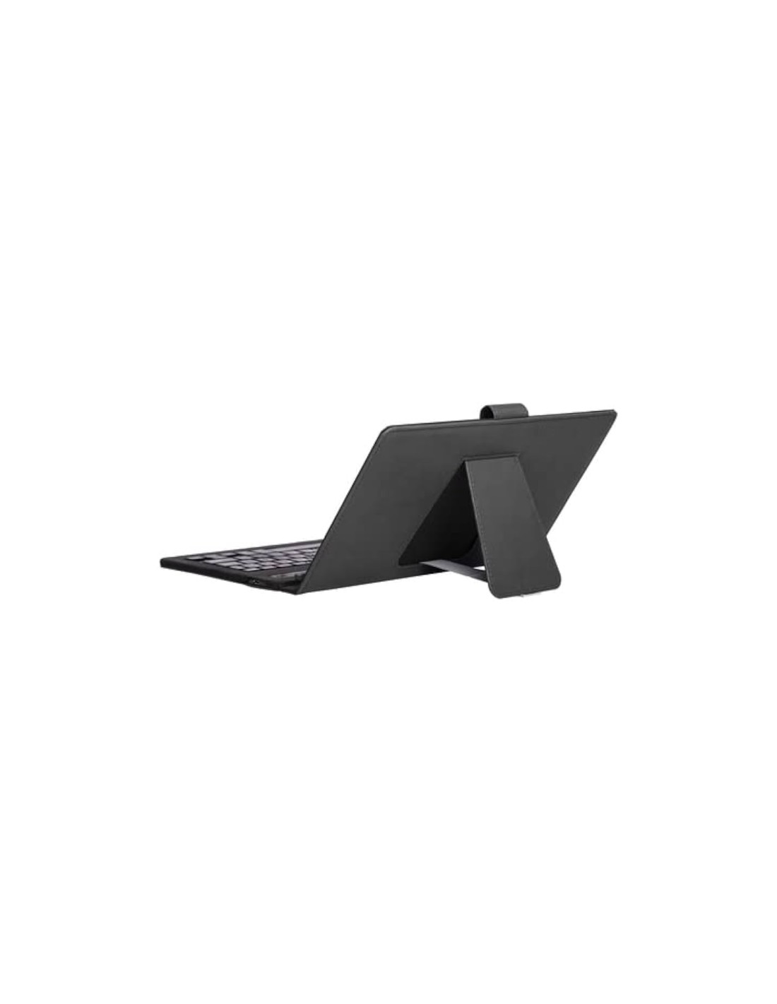 SilverHT Funda Universal Wave 9-11 Black con teclado Micro USB / C