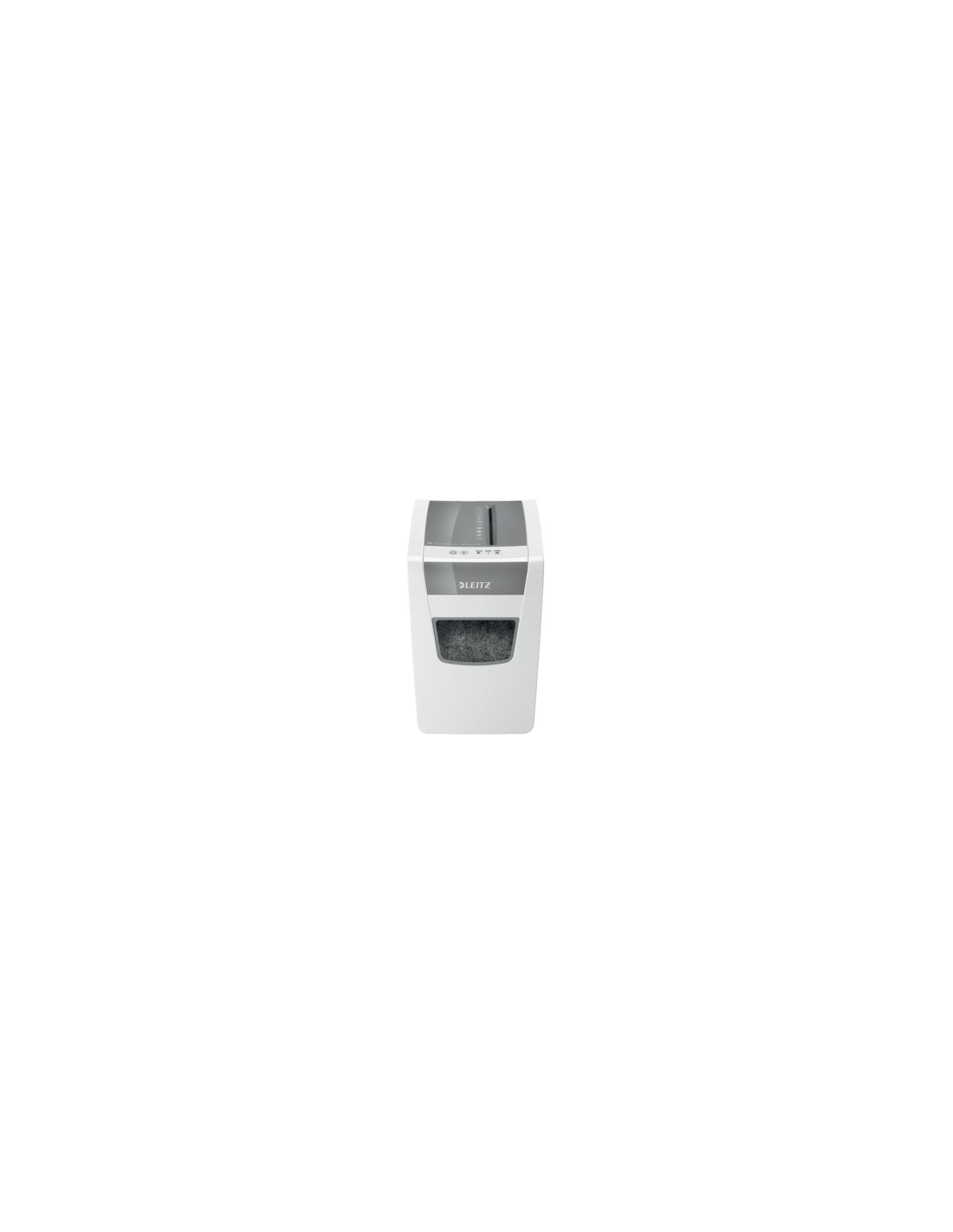 Leitz IQ Slim Office P-4 triturador de papel Corte cruzado 22 cm Blanco