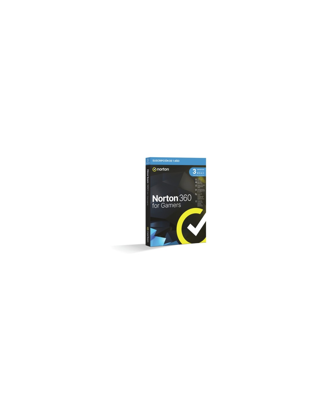 NortonLifeLock 360 for Gamers Seguridad de antivirus Base Español 1 licencia(s) 1 año(s)