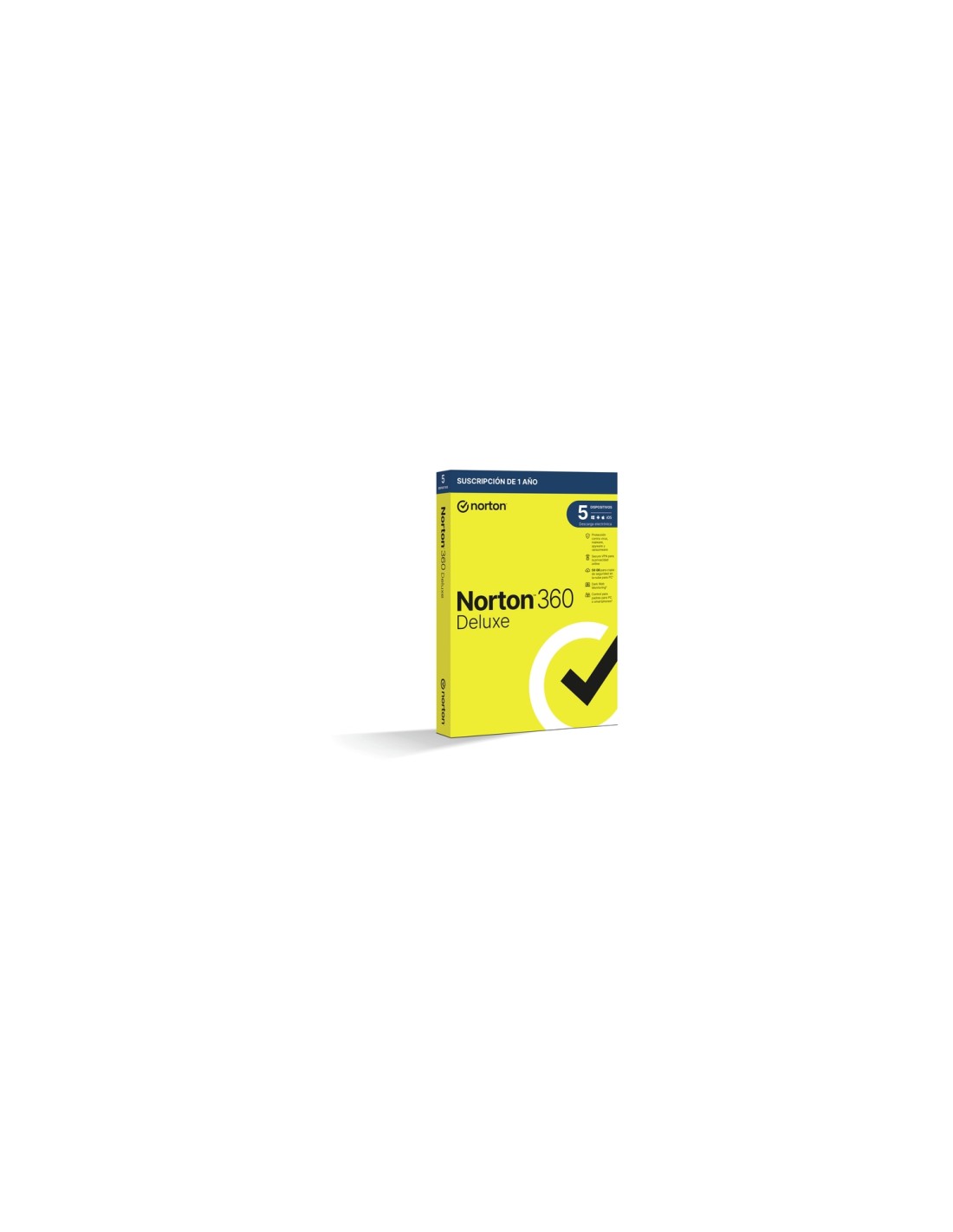 NortonLifeLock 360 Deluxe Seguridad de antivirus Base Español 1 licencia(s) 1 año(s)