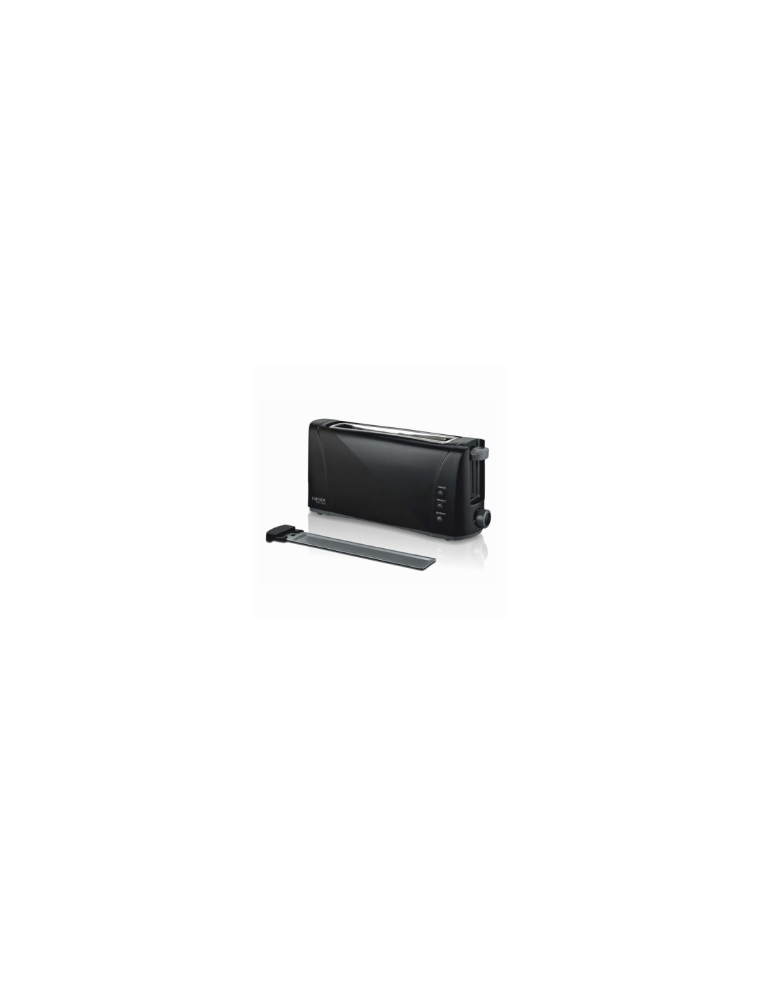 Haeger Dark Sun 6 2 rebanada(s) 1000 W Negro