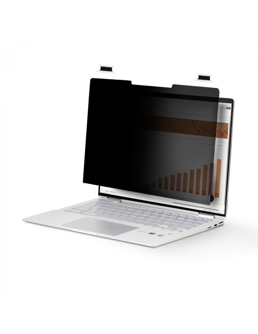 StarTech.com Filtro de Privacidad para Portátil de 14in 16:9 Táctil de Voltear - Filtro Anti Luz Azul (51%) para Portátil - Filt