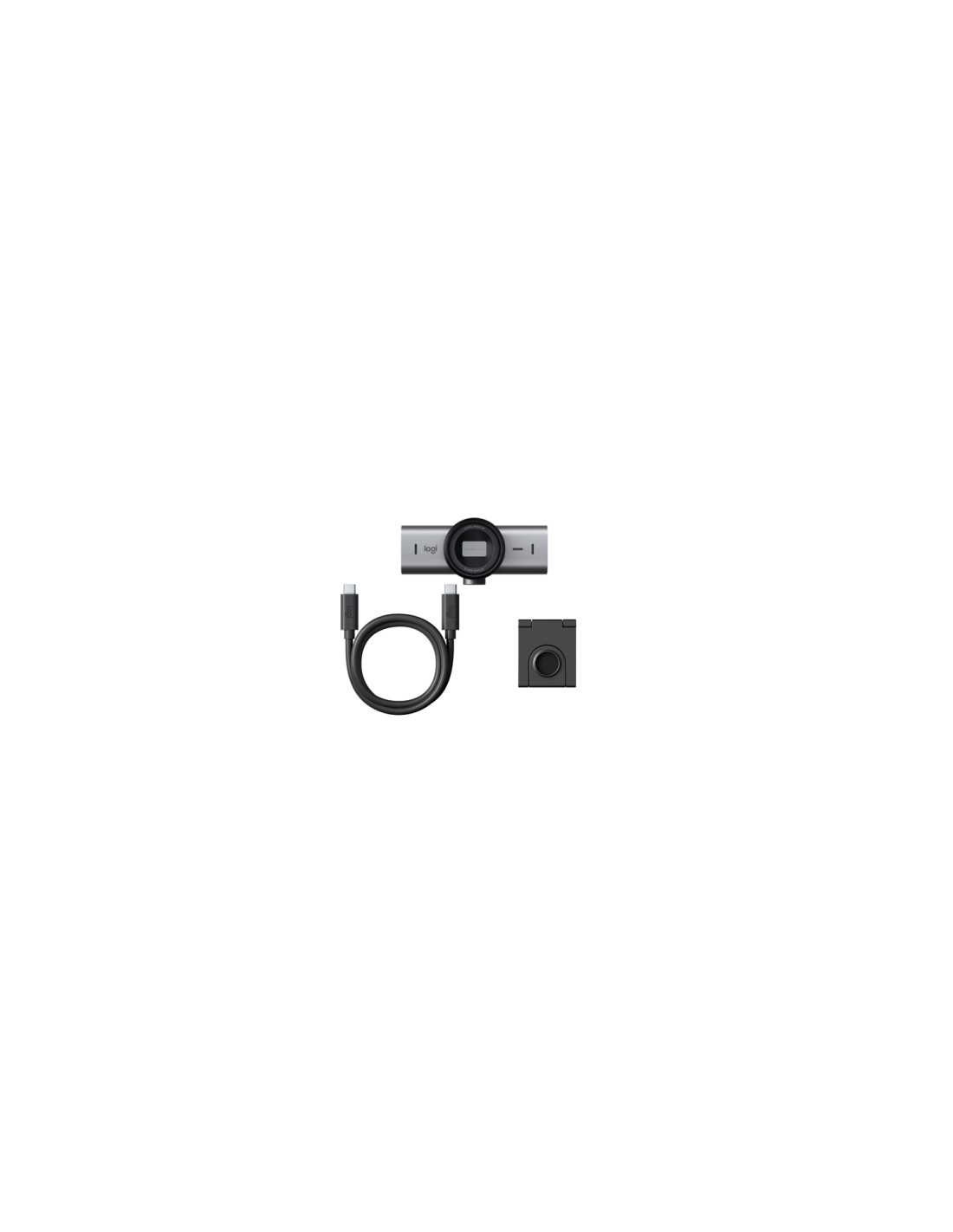 Logitech MX Brio 705 for Business cámara web 8,5 MP 4096 x 2160 Pixeles USB 3.2 Gen 1 (3.1 Gen 1) Aluminio, Negro