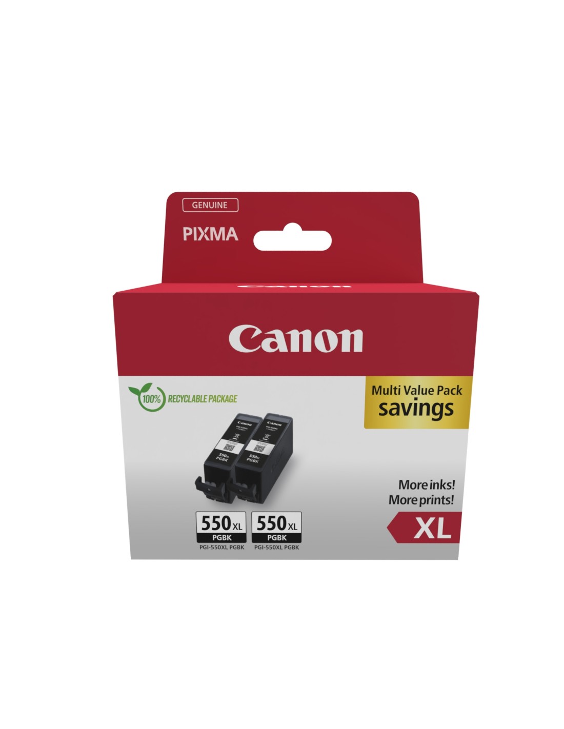 Canon 6431B010 cartucho de tinta 2 pieza(s) Original Negro