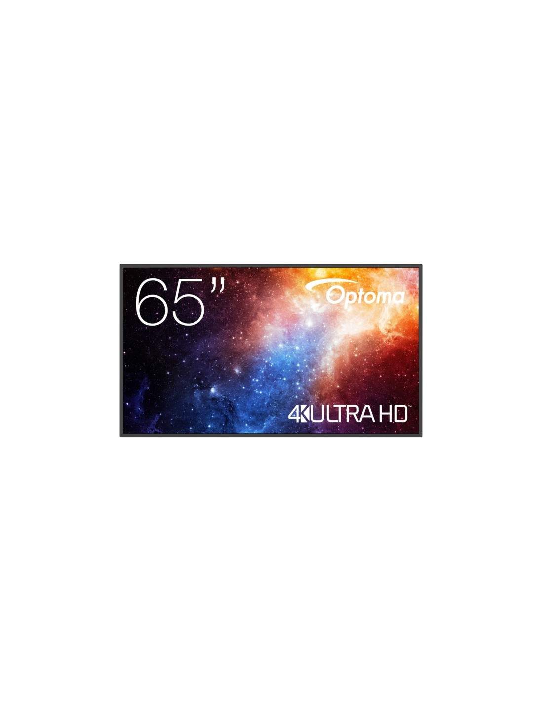 Optoma N3651K Pantalla plana para señalización digital 165,1 cm (65") LED Wifi 450 cd / m² 4K Ultra HD Negro Android 11 24/7