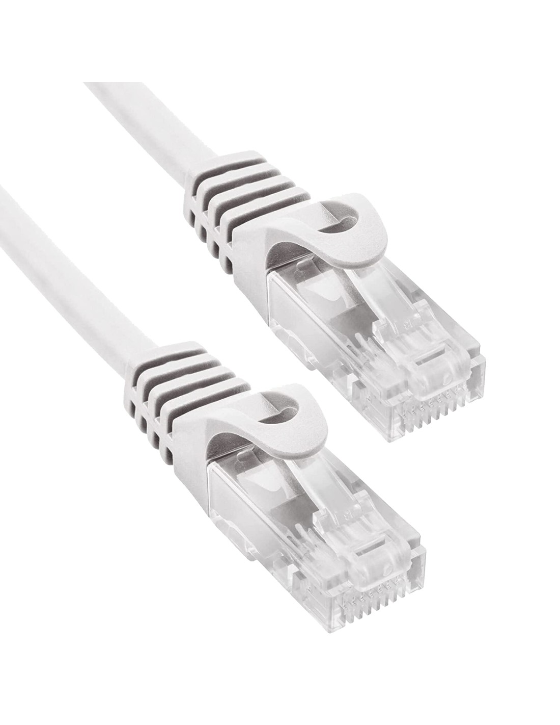 Phasak Cable de Red 100% Cu Cat.6 UTP Sólido Gris 1M