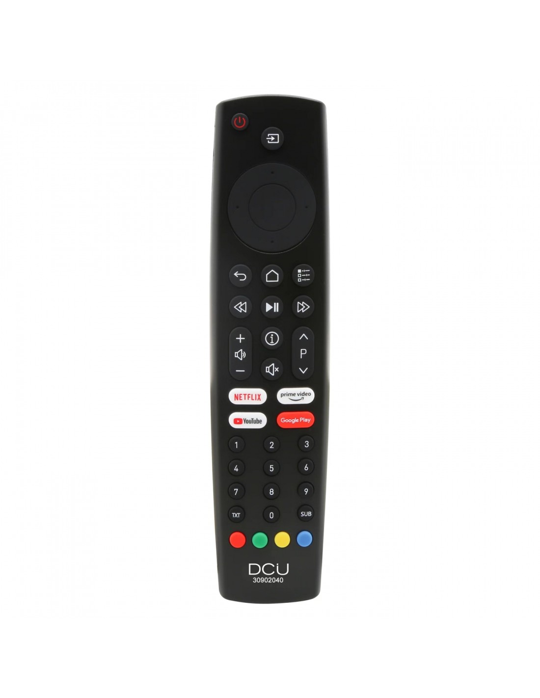 DCU Advance Tecnologic 30902040 mando a distancia IR inalámbrico TV Botones