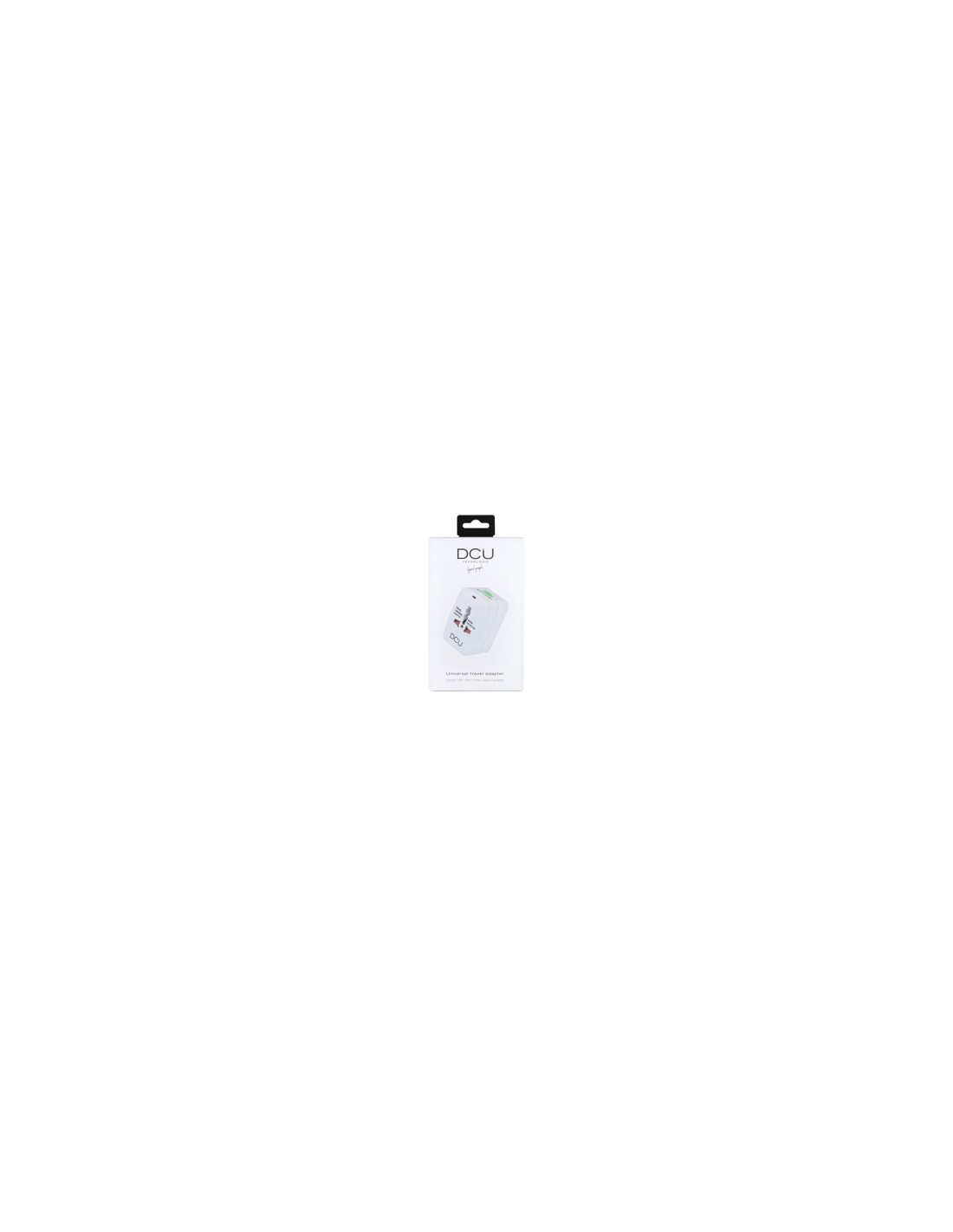 DCU Advance Tecnologic 37400200 toma de corriente Blanco