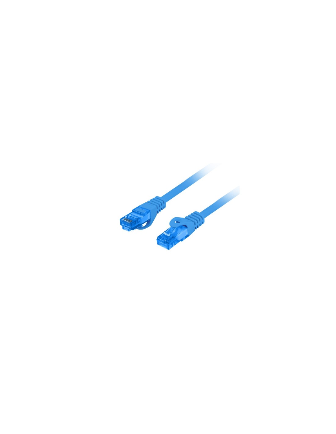 Lanberg PCF6A-10CC-0100-B cable de red Azul 1 m Cat6a S/FTP (S-STP)