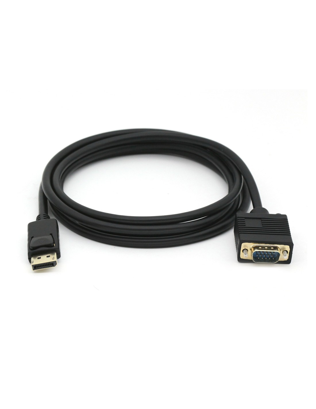 Equip 119338 adaptador de cable de vídeo 2 m VGA (D-Sub) DisplayPort Negro