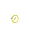 AISENS Cable De Red Latiguillo RJ45 Cat.6 UTP AWG26 CCA, Amarillo, 1.5 m