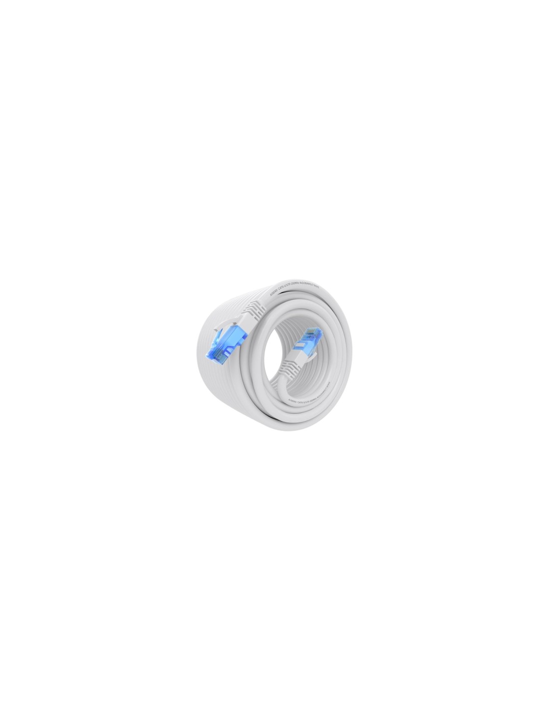 AISENS Cable De Red Latiguillo RJ45 Cat.6 UTP AWG26 CCA, Blanco, 15 m