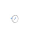 AISENS Cable De Red Latiguillo RJ45 Cat.6 UTP AWG26 CCA, Blanco, 1.5 m