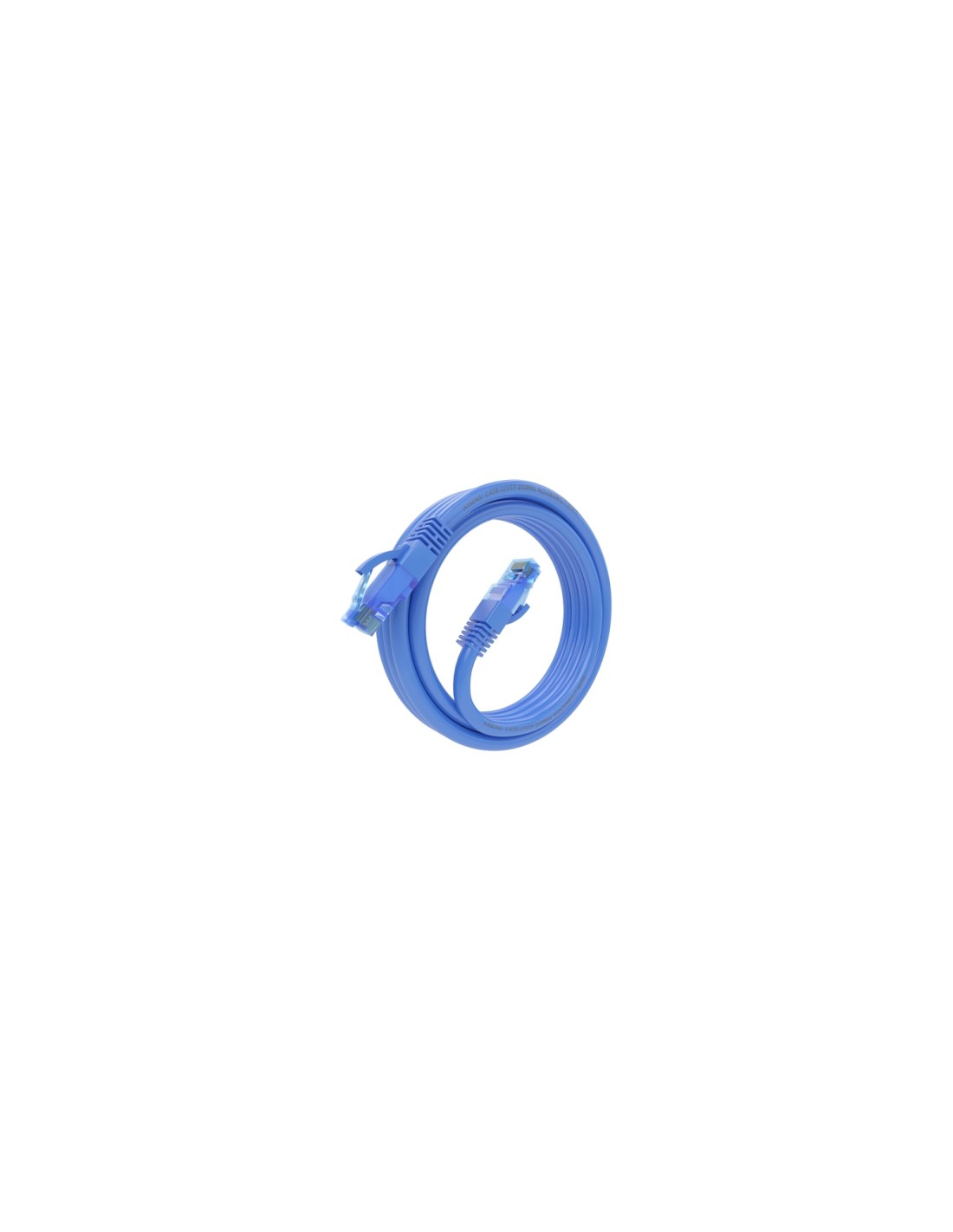 AISENS Cable De Red Latiguillo RJ45 Cat.6 UTP AWG26 CCA, Azul, 2.0 m