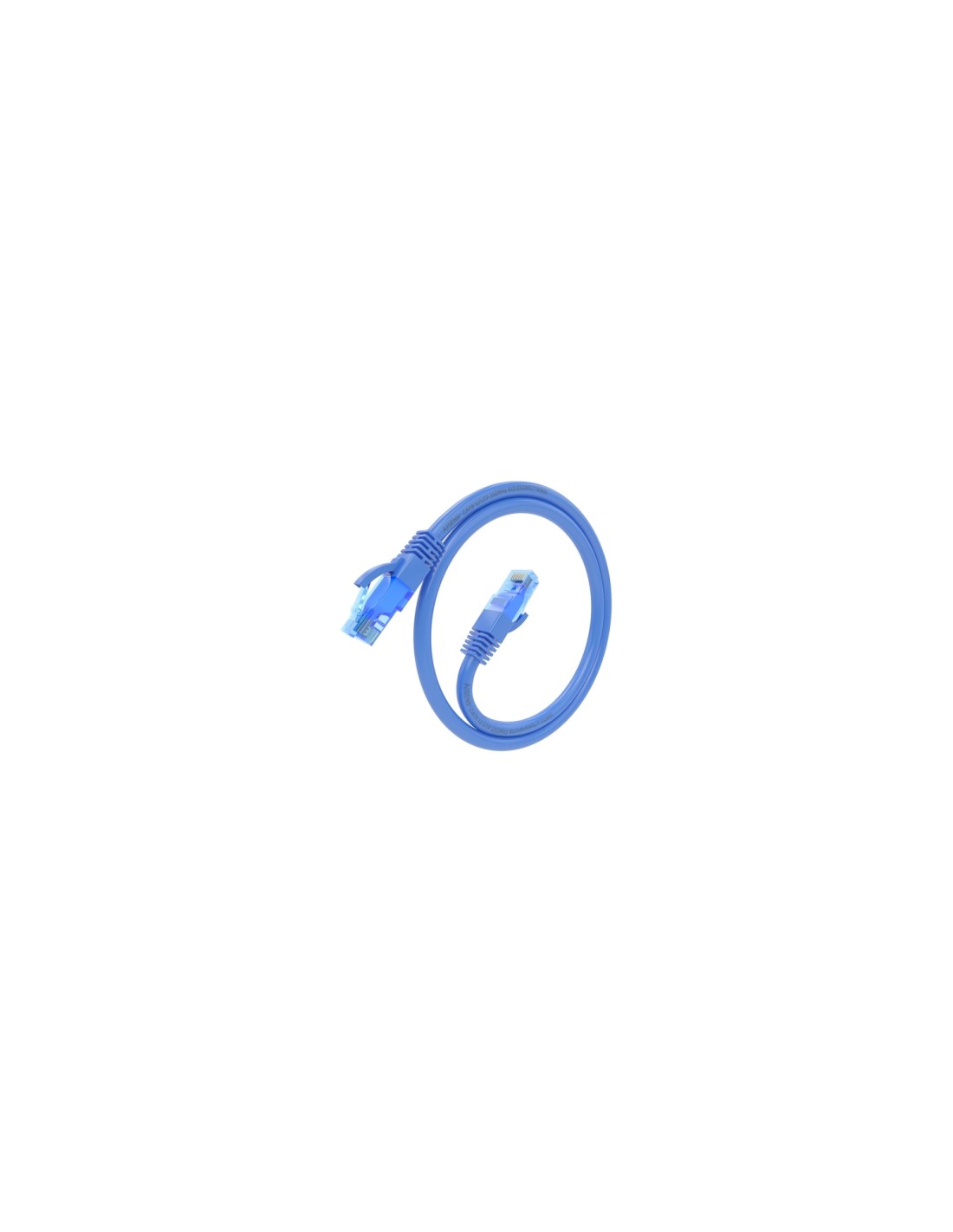 AISENS Cable De Red Latiguillo RJ45 Cat.6 UTP AWG26 CCA, Azul, 30 cm