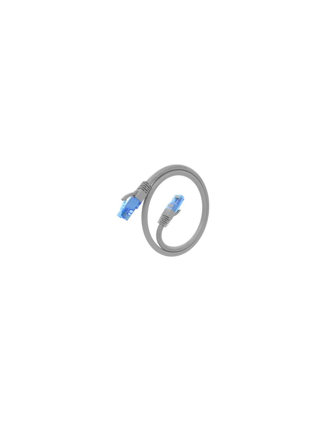AISENS Cable De Red Latiguillo RJ45 Cat.6 UTP AWG26 CCA, Gris, 30 cm