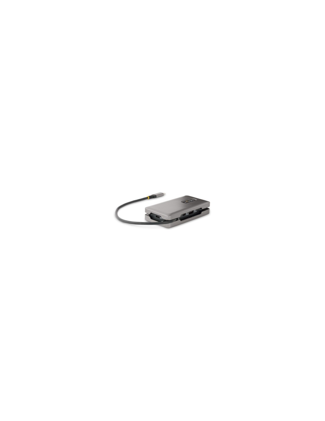 StarTech.com Adaptador Multipuertos USB-C - HDMI/DP 4K a 60Hz - Hub Ladrón USB de 3 Puertos - Power Delivery de Paso de 100W - G