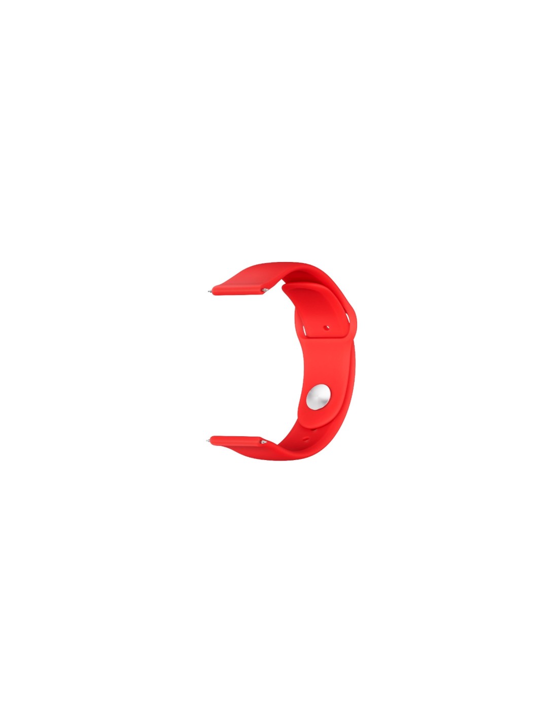 SAVE FAMILY Correa Recambio Silicona Roja Compatible con los modelos SaveWatch + Senior Enjoy Superior