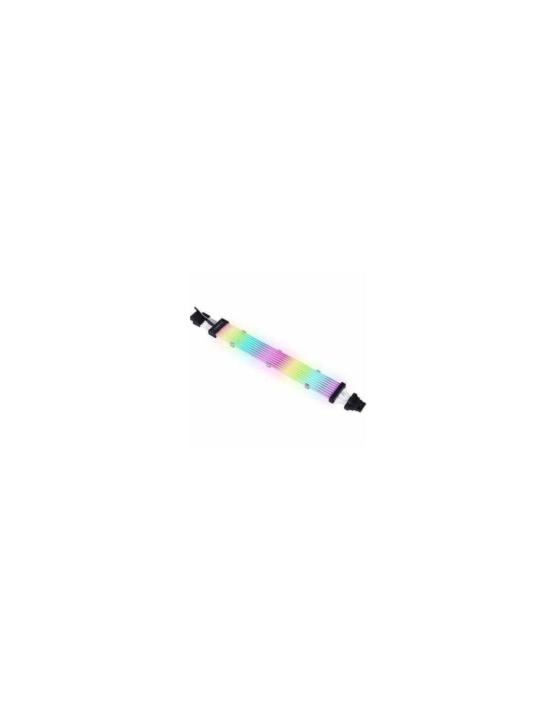 Lian Li Cable de Extensión Strimer Plus V2 12vhpwr 12+4 Pin para 12+4-Pin 8 Tiras de Luz