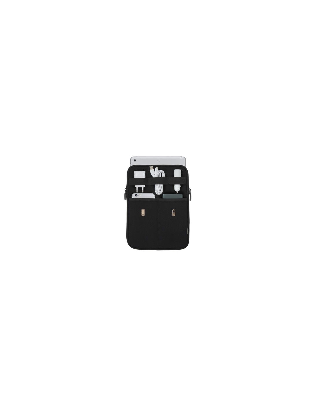 Rivacase 5617 Neopreno Negro Hombre Bolso bandolera