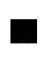 Hisense E6322C hobs Negro Integrado 59 cm Cerámico 3 zona(s)