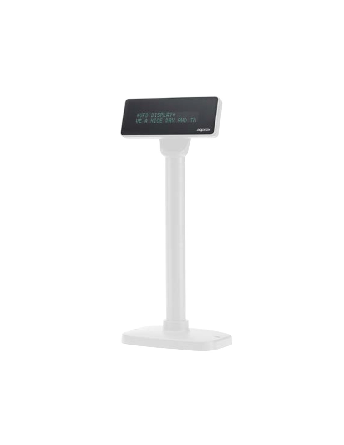 Approx appVFD01 Visor de Cliente VFD para TPV Blanco