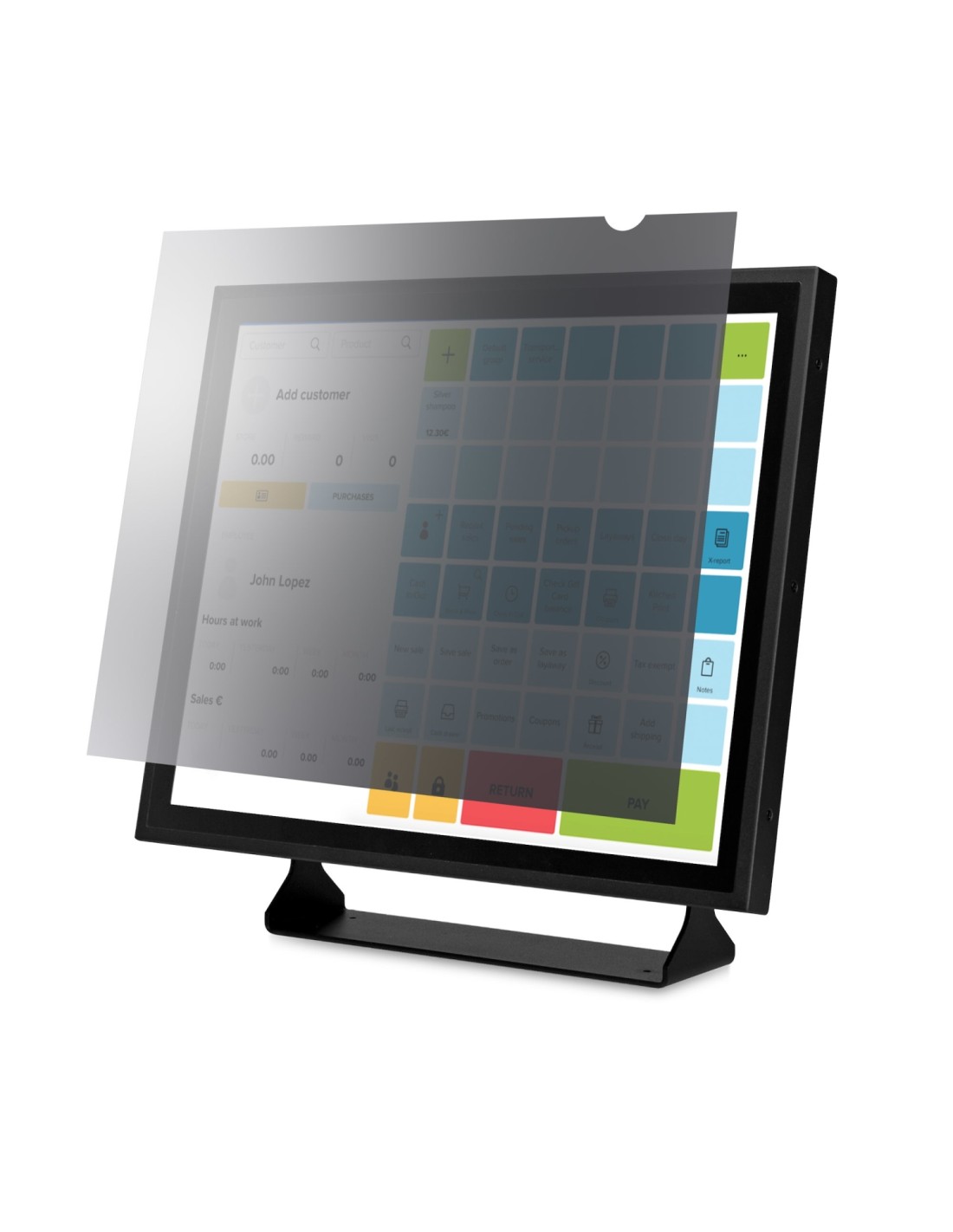 StarTech.com Filtro de Privacidad de 17 Pulgadas 5:4 para Monitor - Pantalla de Privacidad Protector Anti Brillo - Anti Luz Azul