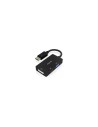 AISENS Conversor Displayport V1.2 a VGA/DVI/HDMI, DP 1.2/M-VGA/H-DVI/H-HDMI/H 4K, Negro, 15cm