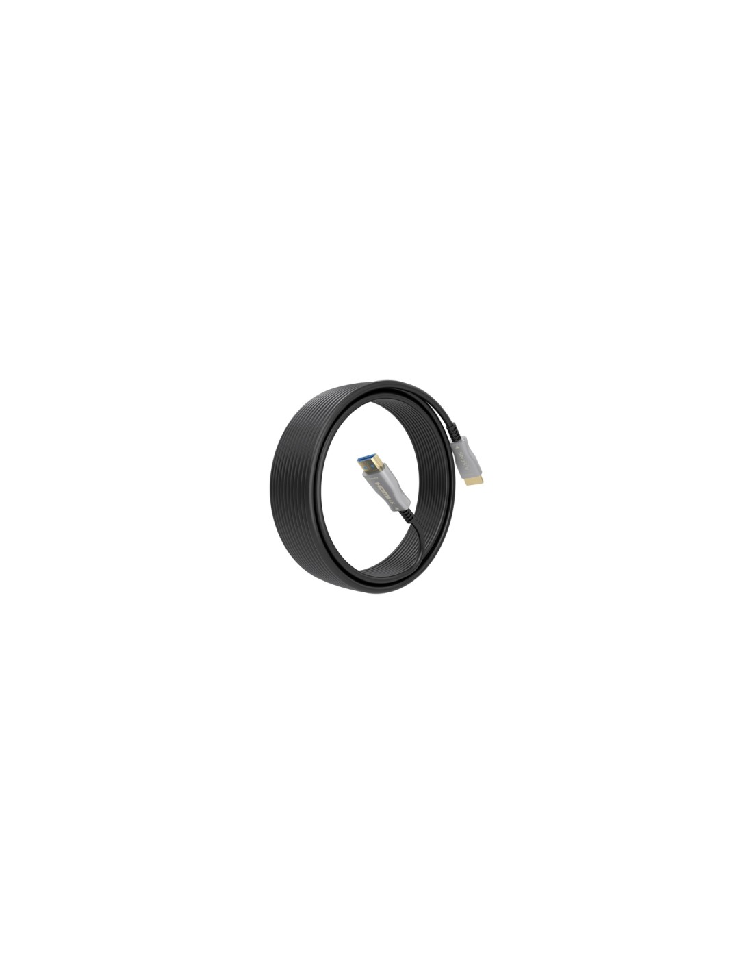 AISENS Cable HDMI V2.0 AOC Premium Alta Velocidad / HEC 4K@60Hz 18Gbps, A/M-A/M, Negro, 10 m