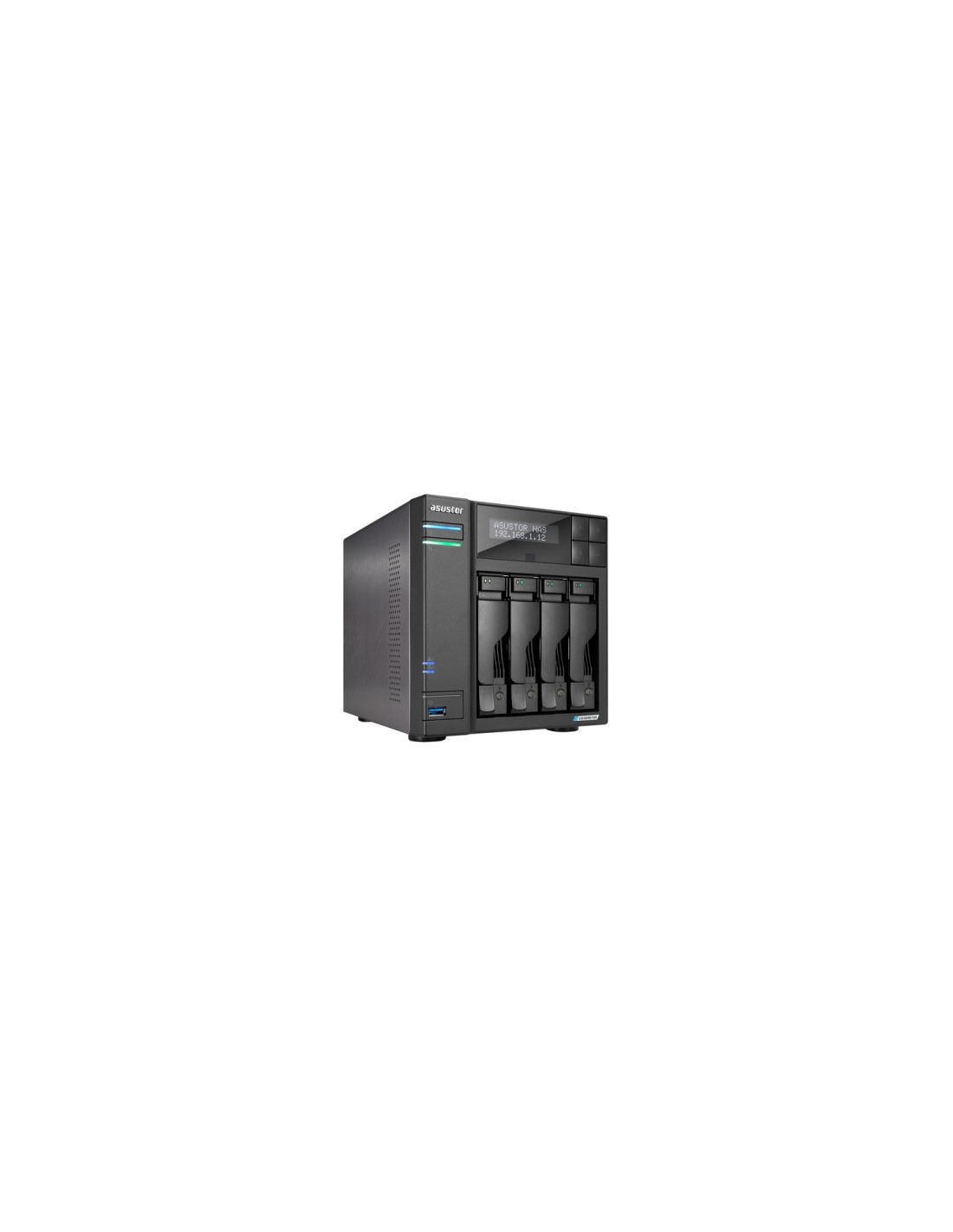 Asustor LOCKERSTOR 4 Gen2 (AS6704T) NAS Escritorio Ethernet Negro N5105