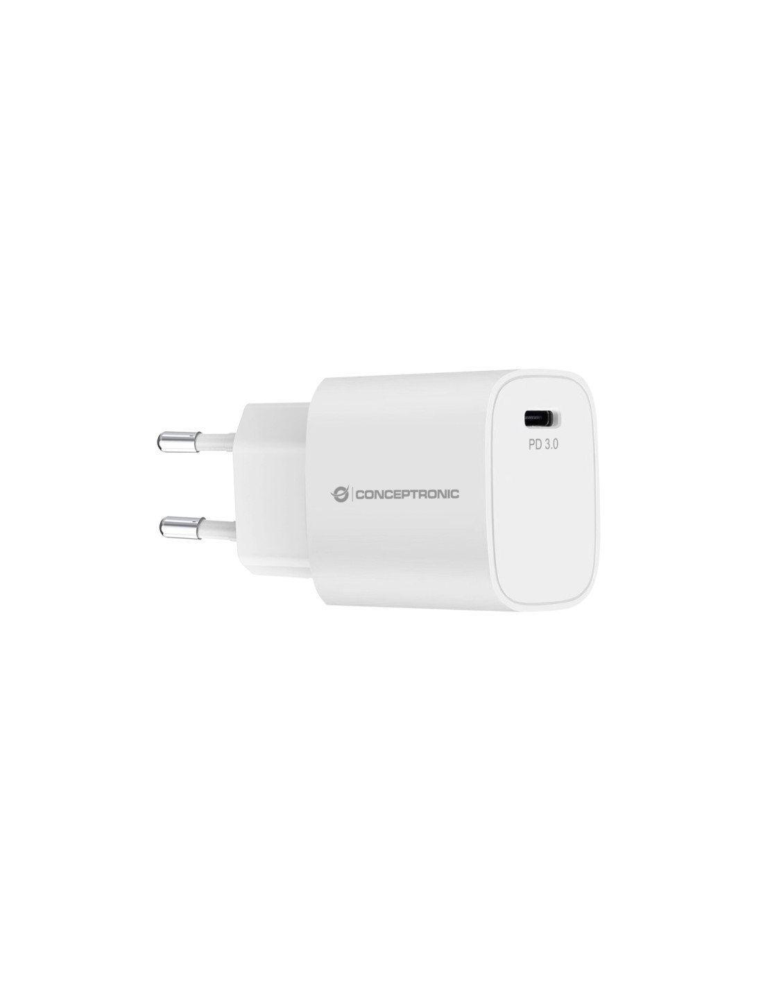 Conceptronic ALTHEA14W cargador de dispositivo móvil Universal Blanco Corriente alterna Carga rápida Interior