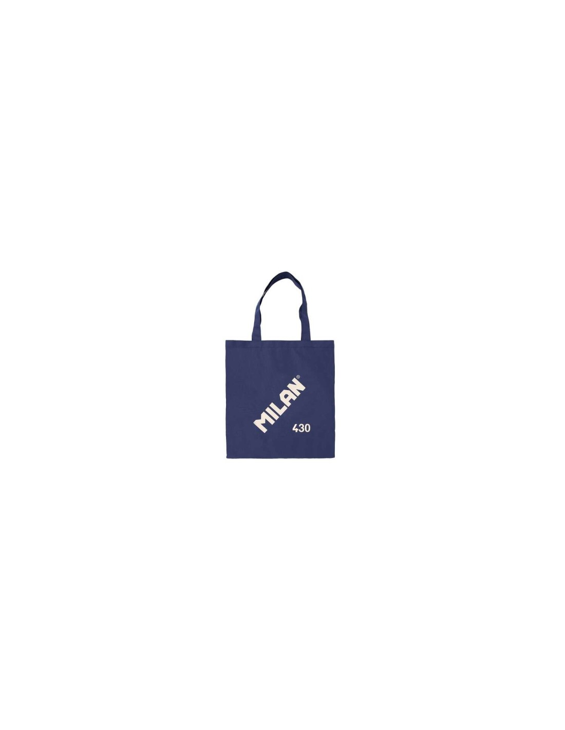 Milan Serie 1918 Tote Bag Bolsa de Tela - Tama?o  50x38x41cm - Asa Larga 27cm - Tejido 'ripstop' - Color Azul Oscuro