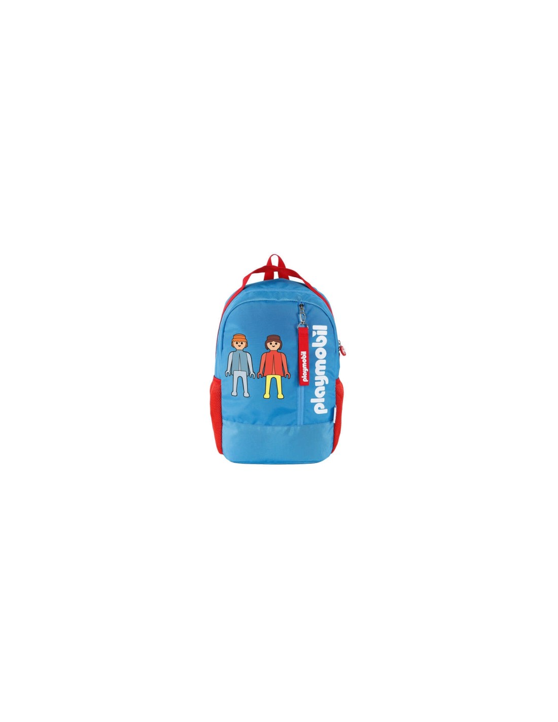 Dohe Mochila Grande Playmobil - Fabricada en Poliester - Compartimento Principal con Bolsillo Acolchado - Bolsillos Laterales pa