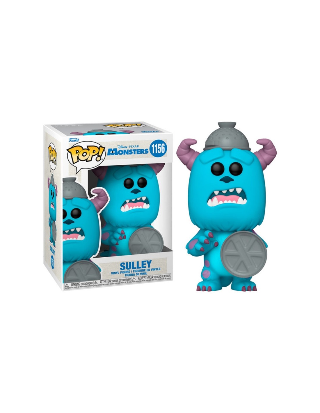 Funko pop disney monstruos sa monster inc 20th sulley with lid 57744